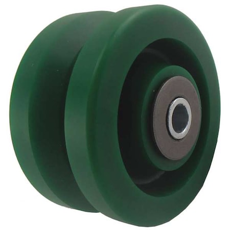 Caster Wheel, Polyurethane, 4 in., 300 lb. MPN:3G307