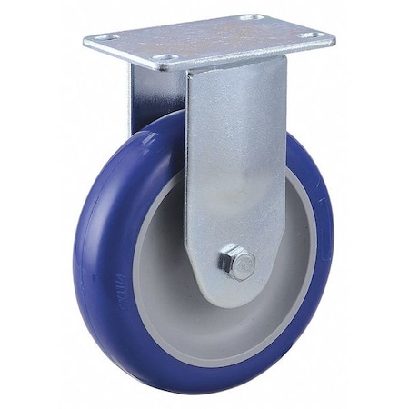 NSF-Listed Plate Caster, 300 lb. Load Rating, Rigid MPN:400K65