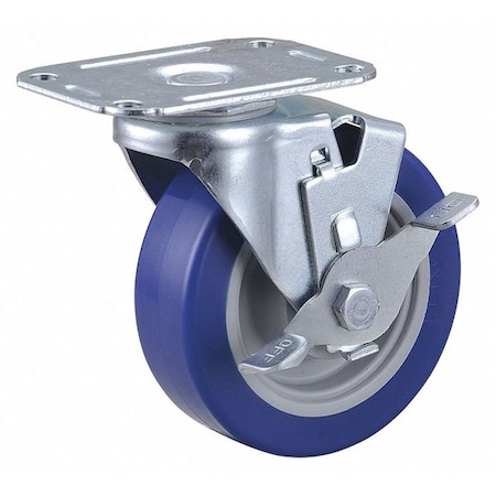 PlateCaster, Swivl, Polyurethane, 4 11/16