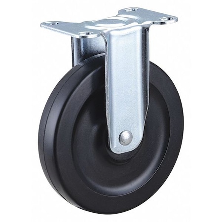 Plate Caster, 200 lb. Load Rating, Rigid MPN:400K72
