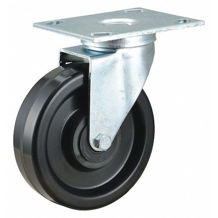 NSF-Listed Plate Caster, 450 lb. Load Rating, Swivel MPN:400K73