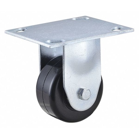 NSF-Listed Plate Caster, 350 lb. Load Rating, Rigid MPN:400K76