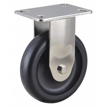 NSF-Listed Plate Caster, 350 lb. Load Rating, Rigid MPN:400K77