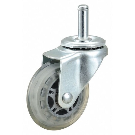 Stem Caster, 135 lb Load Rating, Zn Plated MPN:400K82