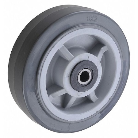 Caster Wheel, 800 lb. Load Rating, Gray MPN:400K89