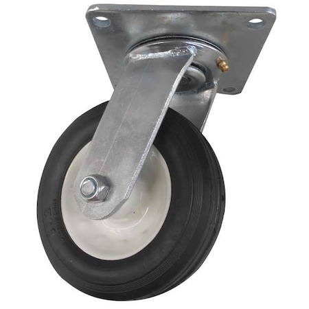 Semi-Pneumatic Caster, Light-Duty, Ribbed MPN:404L09