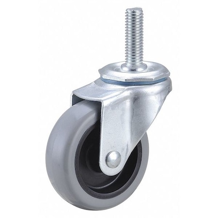 Stem Caster, Light-Duty, Threaded, 125 lb. MPN:416P13