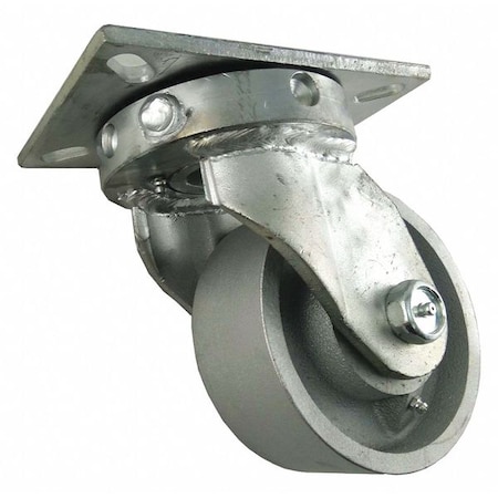 Plate Caster, Heavy-Duty, 6