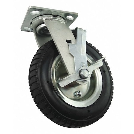 Plate Caster, Swivel, 280 lb., Light-Duty MPN:426A86