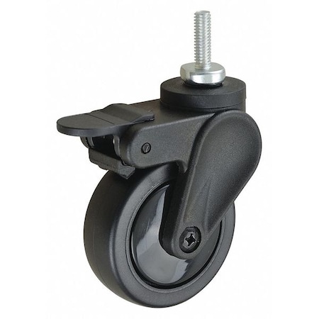 Stem Caster, Threaded, 3
