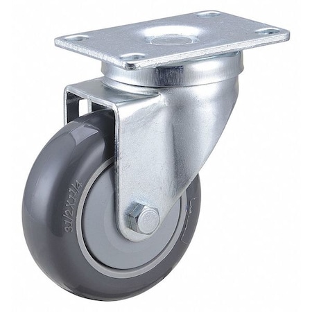 PlateCaster, Swivl, Polyurethane, 4 11/16