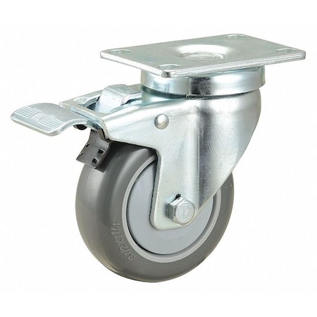PlateCaster, Swivl, Polyurethane, 4 11/16