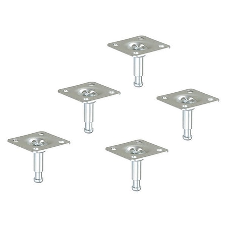 Caster Mount, Plate, 5/16