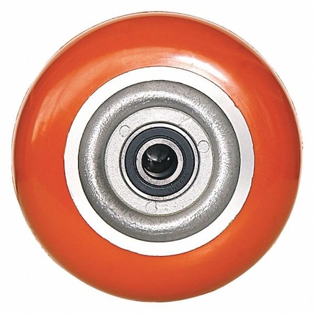 Caster Wheel, Polyurethane, 6 in., 1000 lb. MPN:49H858