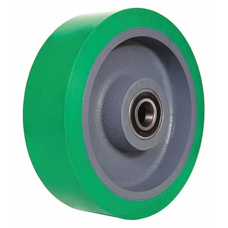 Caster Wheel, Polyurethane, 10 in., 3000 lb MPN:4DU72