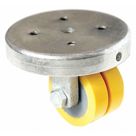 Dual Wheel Castr, Plyurthan, 2 in., 350 lb. MPN:4W778
