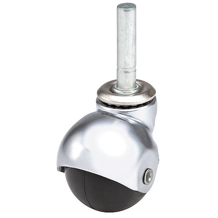 Swivel Stem Caster, Polypropylene, 2 in, 75 lb. MPN:51213