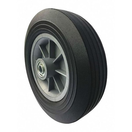 Solid Wheel, Ribbed, 10
