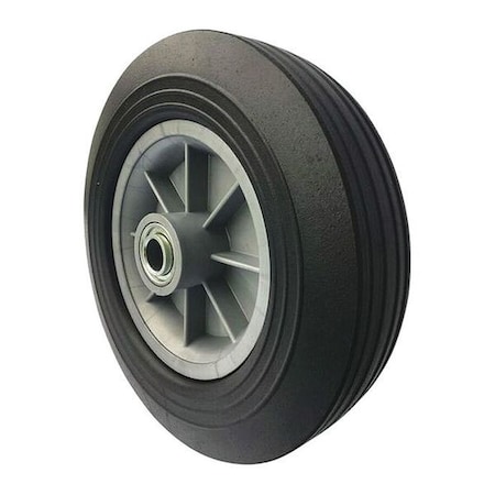 Solid Wheel, Ribbed, 3/4