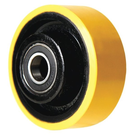 Caster Wheel, Polyurethane, 4 in., 750 lb. MPN:5VF27