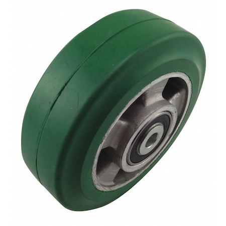 Caster Wheel, Rubber, 6 in., 660 lb. MPN:5VF33