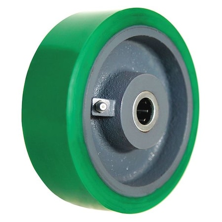 Castr Wheel, Polyurethane, 10 in., 3000 lb. MPN:5VJ33