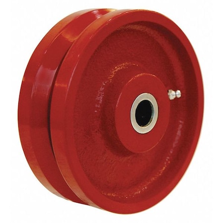 Caster Wheel, Cast Iron, 6 in., 1000 lb. MPN:5VJ80