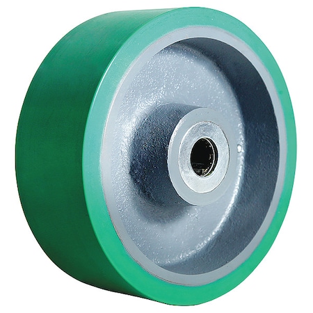 Caster Whel, Polyurethane, 8 in., 2500 lb. MPN:5VJ90