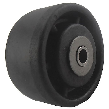 Caster Wheel, Nylon, 4 in., Up to 550 deg F MPN:5VR56