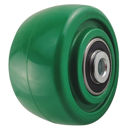 Caster Wheel, Polyurethane, 4 in., 1000 lb. MPN:5VT66