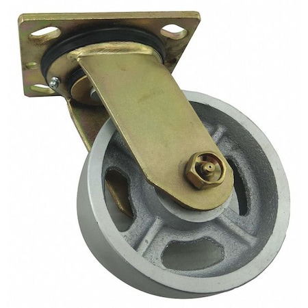 Swivel Plate Caster, 5 in. Dia, 1000 lb. MPN:930CA05201SG