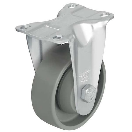 Rgd Plate Caster, Nyln, 3-1/2 in., 400 lb, C MPN:B-POG 89KA-12