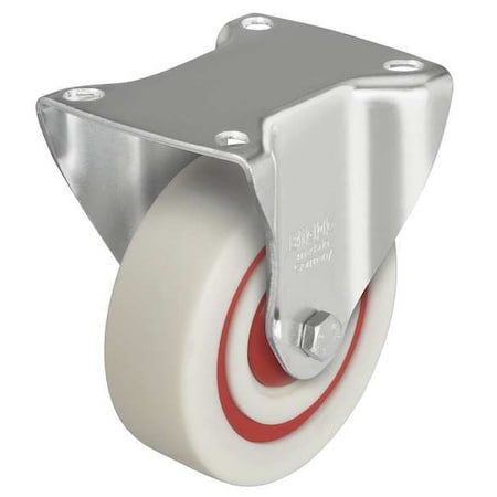 Rgd Plate Caster, Nylon, 4 in., 330 lb., A MPN:B-POW 100KF