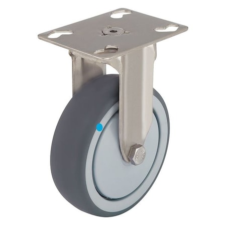 Rgd Plate Castr, Therm Rubr, 5 in., 264 lb. MPN:BKPXA-TPA 126G