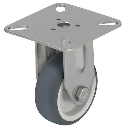 Rgd Plate Castr, Therm Rubber, 2 in, 110 lb MPN:BPXA-TPA 50G
