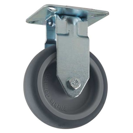 Rgd Plate Caster, Therm Rubr, 3 in, 165 lb. MPN:BPXA-TPA 75G