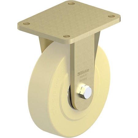 Plate Caster, Rigid, 10 1/16