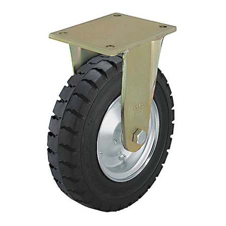 Solid Rubber Caster, 2090 lb. Ld, Rigid MPN:BS-VLE 410K