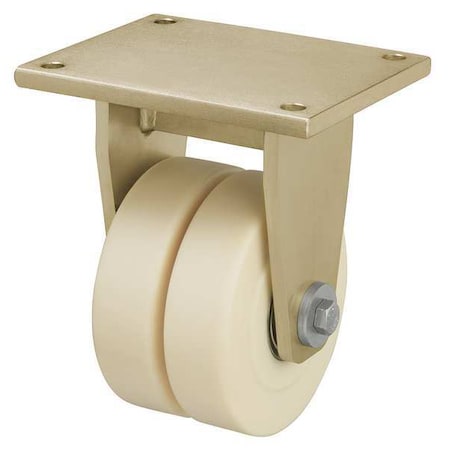 Dual Whl Caster, Rigid, Nylon, 4 in, 4850 lb MPN:BSD-GSPO 100K