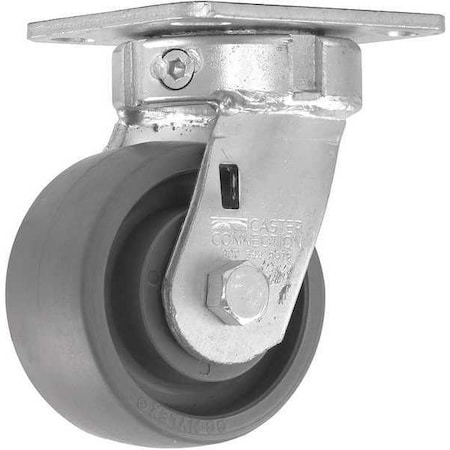 Swivel Plate Caster, Nylon, 4 in., 1000 lb. MPN:CDP-G-38