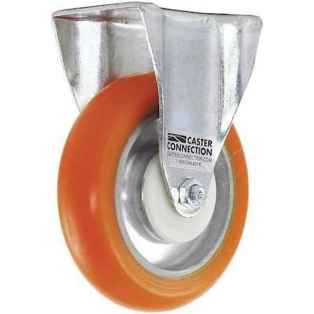 Rigid Plate Caster, Polyurethane, 450 lb. MPN:CDP-G-89