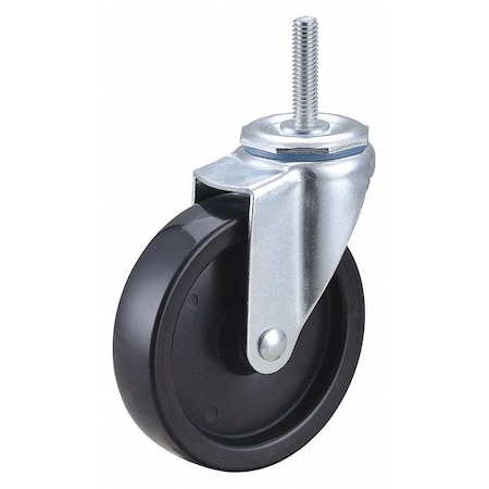 Swivel Stem Caster, Polyolfn, 4 in, 150 lb. MPN:F1IB04041S-S10
