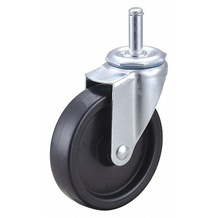 Swivel Stem Caster, Polyolfn, 4 in, 150 lb. MPN:F1IB04041S-S21
