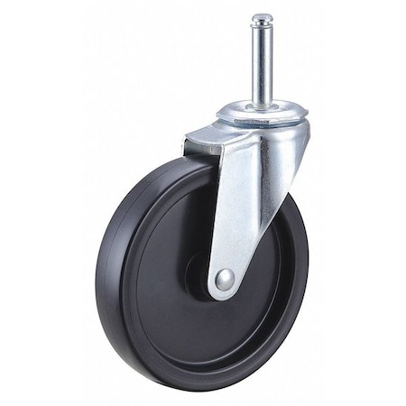 Swivel Stem Caster, Polyolfn, 5 in, 150 lb. MPN:F1IB05041S-S20
