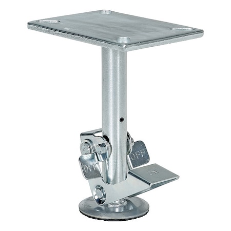 Floor Lck, Top Plate, 9-1/2 in H, 8 in Cstr MPN:FL-LK-8EH