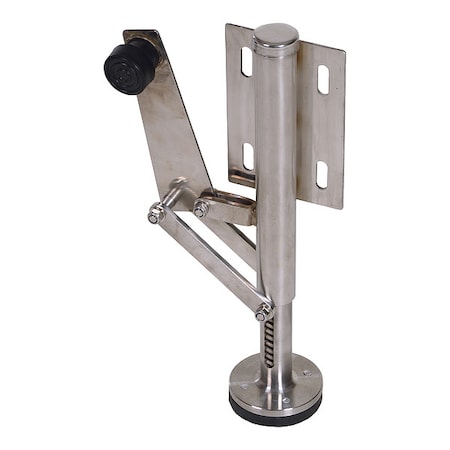 Floor Lock, Side-Mount, Use w/2 in. Caster MPN:FL-LK-SMR-SS-R