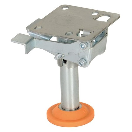 Floor Lck, Top Plate, 5-5/8 in H, 5 in Cstr MPN:FL-LKL-5