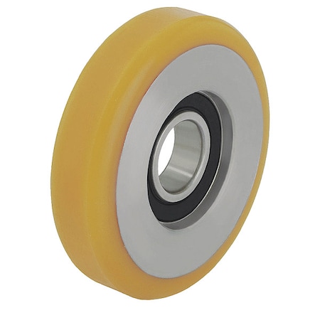 Caster Wheel, 240 lb. Ld Rating, Yl Wheel MPN:FSTH 50X25/12-10K