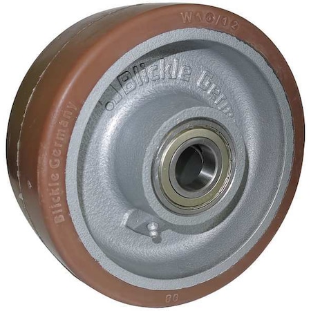 Caster Wheel, Polyurethane, 4 in., 1100 lb. MPN:GB 101/20K-BB0.5