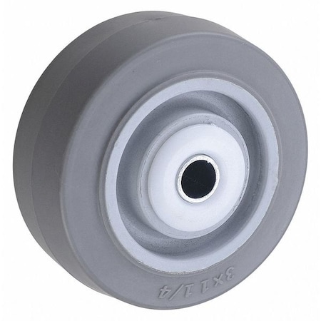 Caster Wheel, TPR, 3 in., 200 lb., Gray Core MPN:IS030510670A